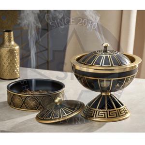 Brûleur d'encens en laiton disponible en 6 styles différents Encensoir décoratif Bon parfum Diffuseur de parfum Brûleur d'encens portable - Product Image 2