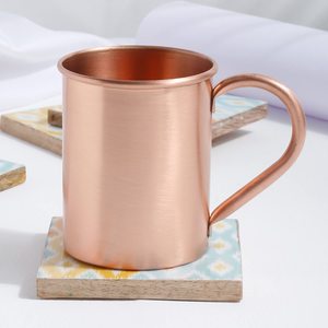 Tasse en cuivre métallique de qualité supérieure pour boissons multiples - Product Image 5