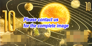 Tarjeta Coleccionable Personalizada de Astrónomo con Billete de Banco de Oro, 10 Billetes, Chapado en Oro, Tarjeta de <span class=keywords><strong>Sol</strong></span> de Plástico, Regalo Coleccionable - Product Image 4