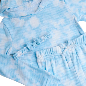 Qualité supérieure Tie Dye vêtements de sport pour femmes survêtement facile à porter doux respirant séchage rapide col à capuche-prix de gros - Product Image 2