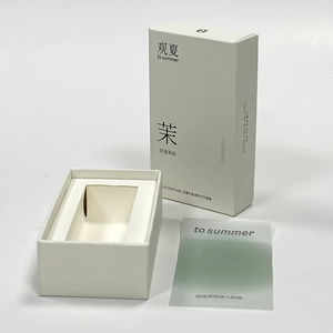 Caja de embalaje de perfume sólido jazmín blanco A VERANO personalizada con diseño minimalista para almacenamiento de regalo de fragancia promoción de Marca - Product Image 1