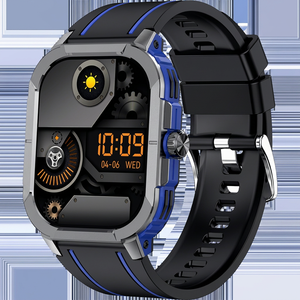 Montre connectée Lemfo HK56, écran AMOLED 2,06 pouces, NFC, appels Bluetooth, moniteur de fréquence cardiaque, étanche IP68, montre de fitness unisexe - Product Image 3