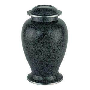 Urnas de cremación para adultos de latón de alta calidad con grabado completo, urnas funerarias de metal con acabado dorado y negro para cenizas humanas - Product Image 6