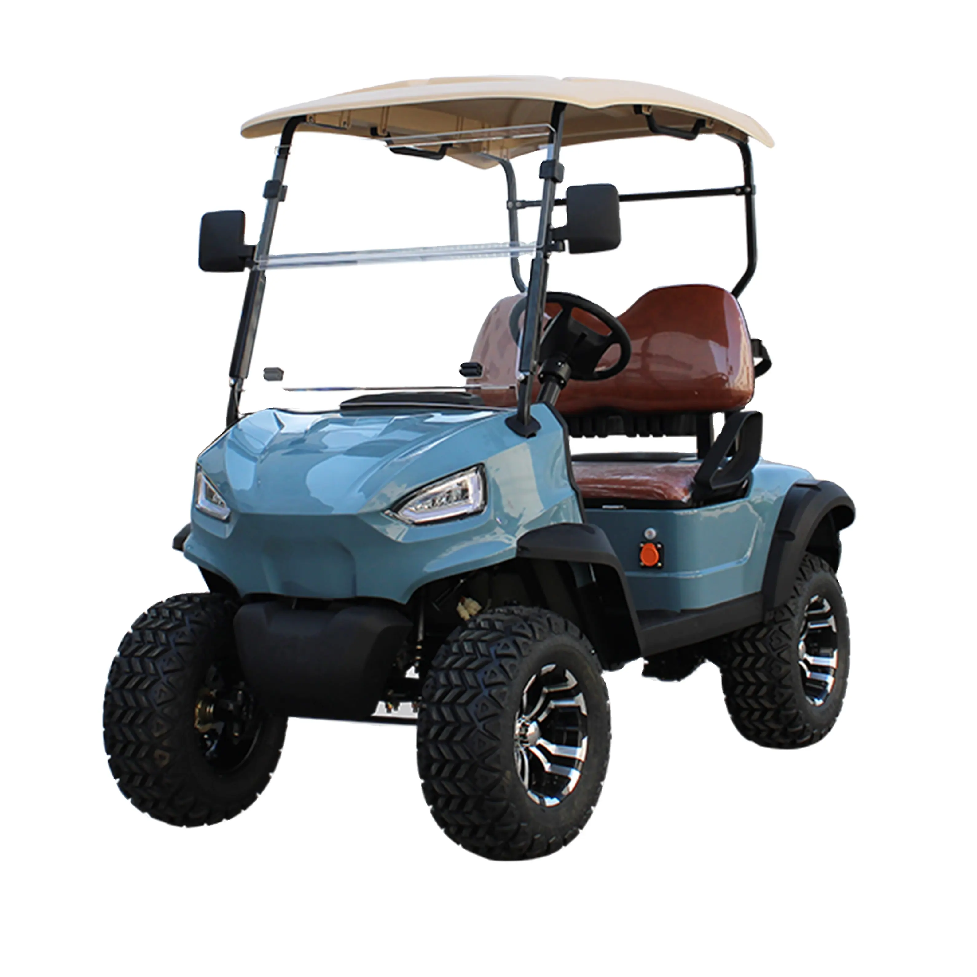 100% di alta qualità 2 posti 4 ruote Mini piccoli veicoli utilitari elettrici auto classiche Club Golf cart per il commercio all'ingrosso