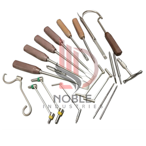 Ciseau à os Fil Passer Foret Guides Tournevis 2025 Chirurgical Orthopédique 20 PCS A + Instruments Set - Product Image 1
