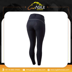 กางเกงเอวสูงแบบเต็มตัวกางเกงกีฬาขี่ม้าแบบกำหนดเองได้ - Product Image 2