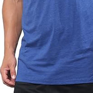 Ropa de Gimnasio de Verano, Camiseta Corta de Alta Calidad, Lavado Ácido, Sin Mangas, Camiseta Deportiva para Hombre - Product Image 4