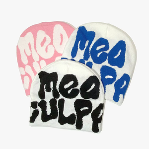 Bonnet ample à revers style Fair Isle camouflage, amincissant, résistant au froid, pour l'hiver et la plage - Product Image 4