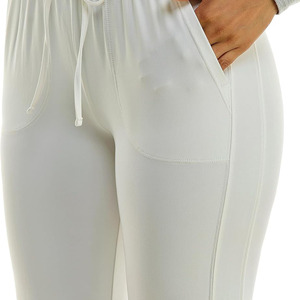 Casual Breathable <b>Cargo</b> Jogger <b>Pants</b> Mid Waist Wide Leg Baggy <b>Oversized</b> Style Lightweight Women Jogger <b>Pants</b> - Product Image 5