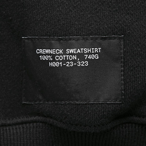 Pull d'hiver personnalisé lourd chaud polaire coton sweat femme recadrée surdimensionné col rond écologique imperméable fait - Product Image 3