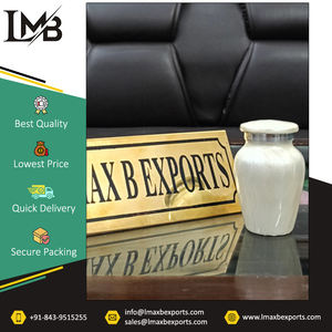 Logo personnalisé possible pour les urnes commémoratives de cendres de haute qualité/urnes funéraires souvenir du revendeur d'origine indienne - Product Image 3