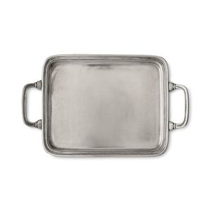 Plateau en aluminium classique de qualité supérieure fait à la main rectangulaire nourriture et café plateau de service hôtels table fantaisie plateau de service et plats - Product Image 4