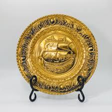 Plaque métallique ronde décorative, plaques de chargement argentées, plaque de chargement de champagne en vrac pour mariage - Product Image 2