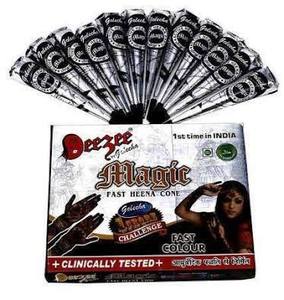 Deezee Magic Black Henné Cône | 12 pièces boîte - Product Image 3