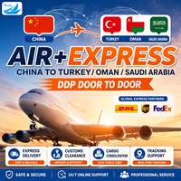 Agent de transport aérien de Chine vers la Turquie/Oman/Arabie Saoudite, transitaire aérien DDP, livraison express aérienne porte à porte
