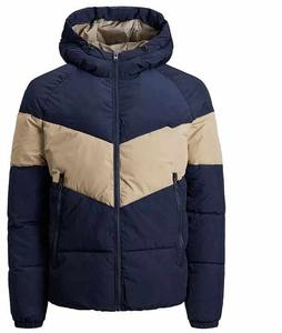 Veste matelassée chaude pour homme Manteau d'hiver léger isolé et résistant à l'eau avec capuche - Product Image 5