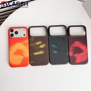 <span class=keywords><strong>Coque</strong></span> de téléphone à <span class=keywords><strong>induction</strong></span> thermique à dégradé simple, demi-<span class=keywords><strong>coque</strong></span>, pour 16plus, <span class=keywords><strong>coque</strong></span> rigide à changement de couleur distinctif pour Iphone17pro - Product Image 6