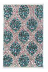 Alfombra de nudos de lana hecha a mano, lana fina, tamaño personalizable con patrón abstracto para uso en ejercicio, alfombras y juegos - Product Image 5