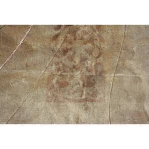 Modern Vintage 3.8 X 5.7ft Turkish <b>Rug</b> Classic Tabriz Style Beige Patchwork Pattern for Living Room <b>Bedroom</b> Wool Polyester Latex - Product Image 5