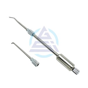 Extractor Manual de Coronas Dentales con 2 Puntas, Botón de Presión, Equipo de Laboratorio Dental, Herramientas Dentales, Material de Control Manual - Product Image 1