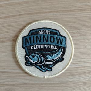 Patchs brodés en chenille vintage, motif poisson et cœur, écologiques, petite taille, accessoires pour chapeaux homme et femme, DIY - Product Image 1