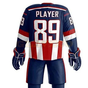 Uniforme de Hockey sobre Hielo para Adultos de Último Diseño, Alta Calidad, 100% Poliéster, Ecológico, Hecho en Pakistán, a Precio Económico - Product Image 6