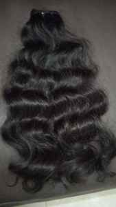 Meilleure Qualité Naturel Temple Non Transformés Indien Extension de Cheveux Bundle avec Fermeture Cuticules Alignés Cheveux Humains - Product Image 4