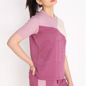 Camisetas de mujer recién llegadas al por mayor, camisetas de mujer de color contrastante, ropa, camisetas de mujer - Product Image 3