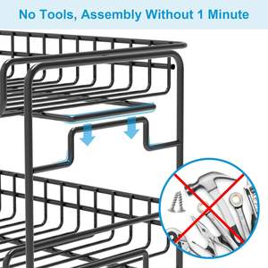 Organizador de Botellas de Agua para Gabinete, Estante de Almacenamiento que Ahorra Espacio para Cocina y Despensa - Product Image 5