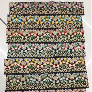 Haute qualité pleine longueur robe islamique dentelle florale broderie Chic dentelle Accents élégant Style d'affaires modeste Abaya-as chaussures - Product Image 1