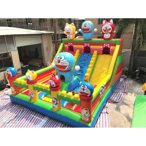 Parque de Atracciones Inflable Grande para Exteriores Minyonlar - Product Image 1