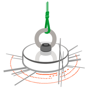 Aimant de levage marin robuste N35 en néodyme, dispositif magnétique puissant pour applications en acier dans les chantiers navals - Product Image 3
