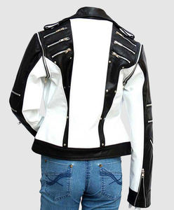 Veste en cuir de vache véritable pour homme, style motard vintage 2026, col montant, imperméable et coupe-vent - Product Image 6