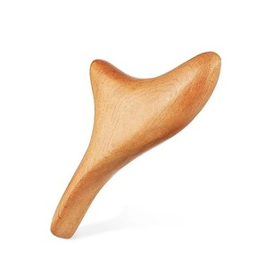 Masseur en bois Gua Sha pour détendre les muscles, artisanat en bois d'acacia massif - Product Image 3