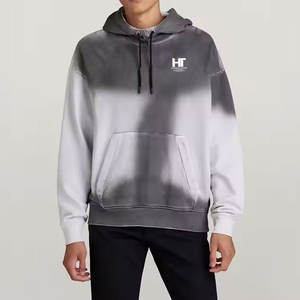 2025 logotipo personalizado sólido invierno sol se desvaneció sudaderas con capucha 100% algodón polar ecológico transpirable al por mayor - Product Image 1