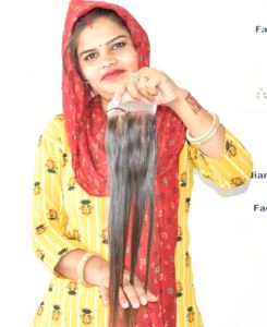 100% directement de l'Inde au meilleur prix en gros fermeture de cheveux humains indiens droite couleur brute non traitée extension vierge noire - Product Image 5