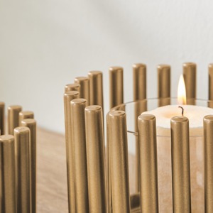 Calidad de exportación Recién llegado Soporte de vela de metal de hierro Portavelas votivo Forma personalizada para la iluminación del hogar - Product Image 4