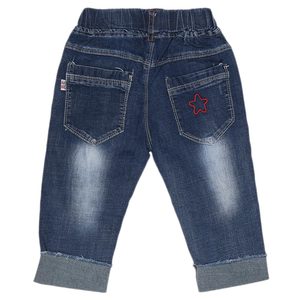 Capri en jean pour filles - Bleu - Product Image 3