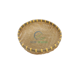 Cesta de Almacenamiento de Cocina de Bambú Ecológica para Hogares Sostenibles Hecha en Vietnam - Product Image 2