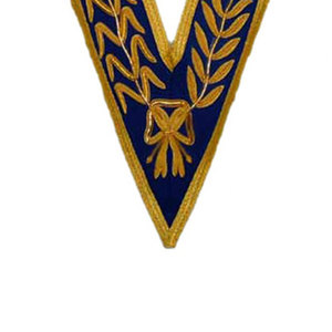 Collier de chaîne de maçonnerie gratuit de haute qualité MASONIC BLUE LODGE OFFICIER CHAIN COLLAR AVEC JUNIOR Ronpex - Product Image 3