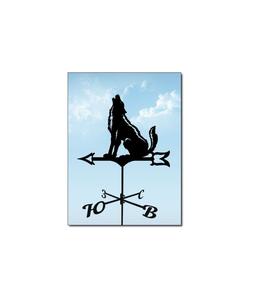 Decorative iron weathervane with intricate <b>animal</b> design ideal <b>for</b> rooftops barns and <b>garden</b> decor in vintage style - Product Image 1