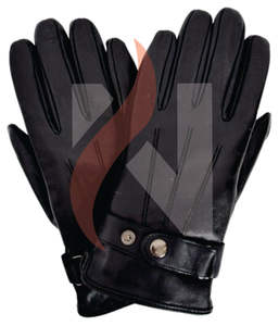 Venta al por mayor de guantes de invierno de cuero de moda y entrega rápida a prueba de viento aislamiento térmico y protección perfecta para el frío. - Product Image 2