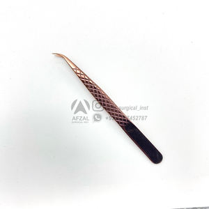 Vente en gros du meilleur logo d'usine personnalisé pince à épiler à pointe nano grip pointes en fibre ensemble de pinces à épiler pour extensions de cils de volume - Product Image 6