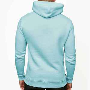 Sweat à capuche d'hiver en molleton de coton Design unisexe Capuche réglable Tissu doux et respirant Streetwear écologique pour la salle de sport Mode quotidienne - Product Image 2