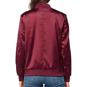 Vente chaude Femmes Varsity Veste Haute Qualité Bomber Baseball Veste Surdimensionné Laine Mélangée Letterman Survêtement Sur Mesure - Product Image 3