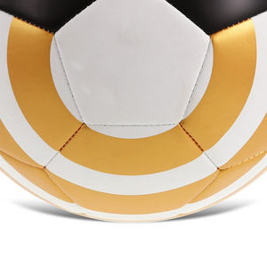 Ballon de football de compétition de haut niveau, en matériau PU texturé, impression de logo personnalisée, ballon de football pakistanais, 5 coutures à la machine - Product Image 4