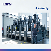 Machine d'injection de caoutchouc LARY 1650 KN à force de serrage, composants PLC essentiels pour divers styles de semelles, baskets, talons et chaussures pour enfants