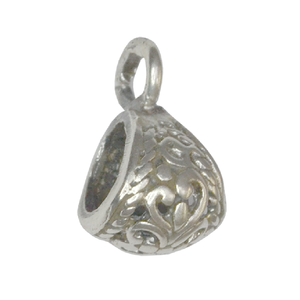 Pendentif en argent sterling Bail 9mm Composant de bijoux pour mariages et autres occasions - Product Image 1
