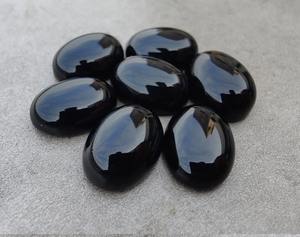 หินอัญมณีสีดำนิลธรรมชาติแท้คุณภาพสูงขนาด4x6มม. ถึง20x30มม. ทรงหลวมสำหรับทำเครื่องประดับทอง - Product Image 6