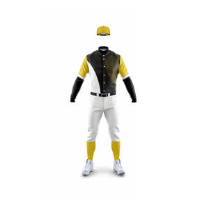 Uniformes de equipo de béisbol con logotipo personalizado unisex, jerséis en blanco de poliéster baratos, pantalones con impresión por sublimación, conjuntos de ropa deportiva cosida - Product Image 6